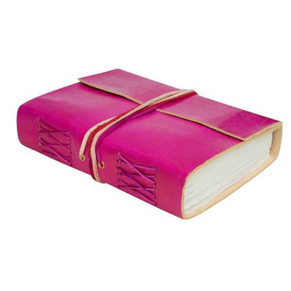 Paper High Journal - Leather Cerise