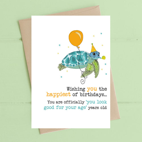 Dandelion Card - You are officially ‘you look good for your age’ years old