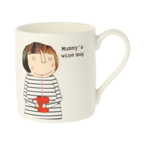 Rosie Made A Thing Mug - Mummy's Wine