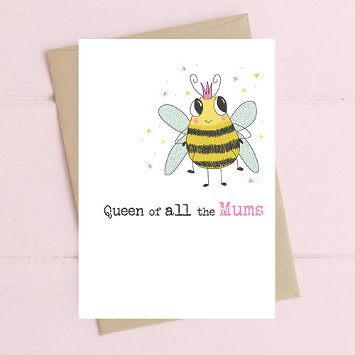 Dandelion Card - Queen Bee
