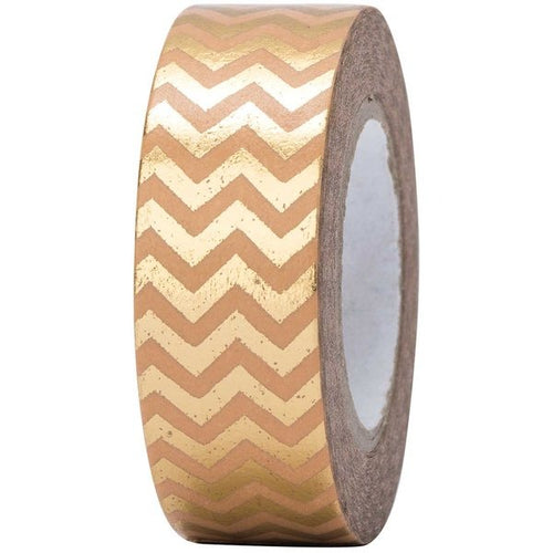 Paper Poetry Washi Tape - Zigzag gold