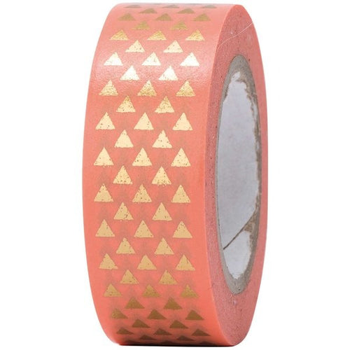 Paper Poetry Washi Tape - triangles gold