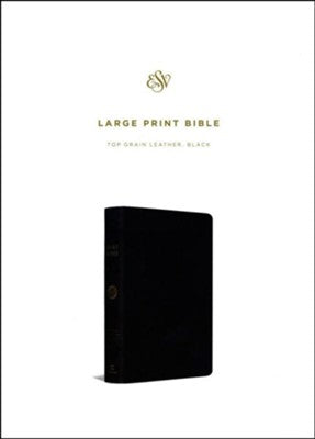 ESV - Large Print Bible (Black)
