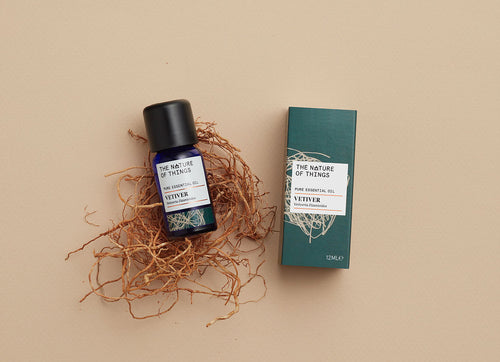 Nature of Things - Vetiver Essential Oil - Fair Trade 12ML