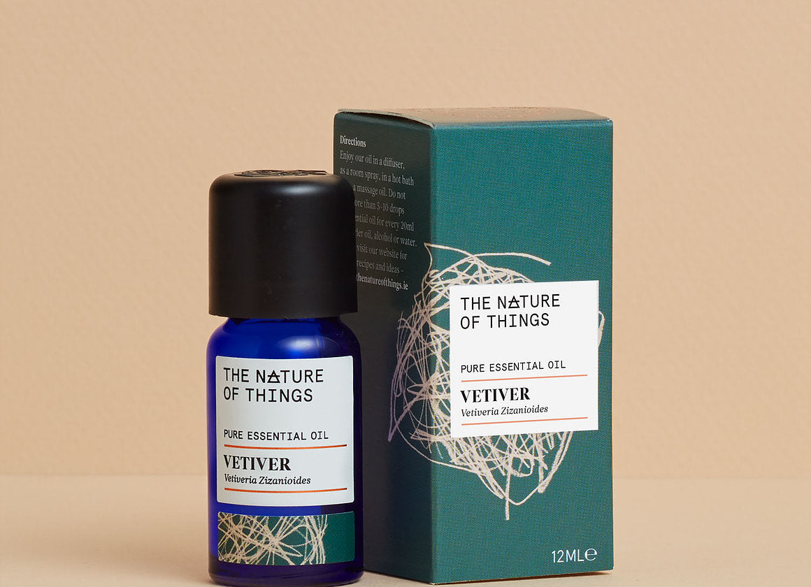 Nature of Things - Vetiver Essential Oil - Fair Trade 12ML