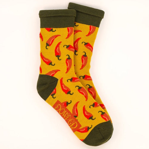 Powder Men's Socks - Hot Chillies