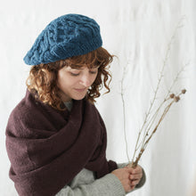 Aura Que Hat - HEMANTA Cable Knit Wool Beret