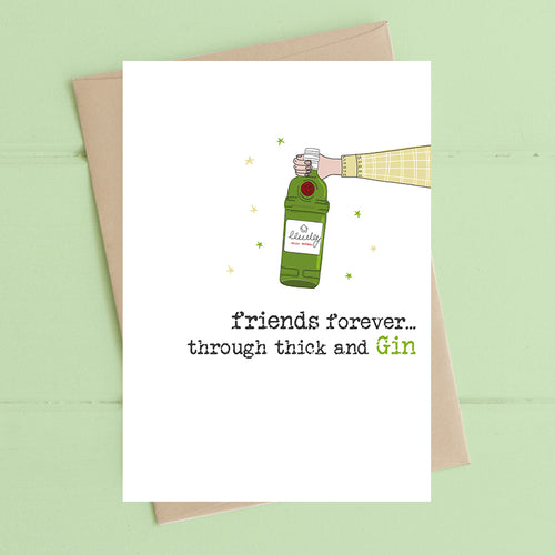 Dandelion Card - Thick and Gin