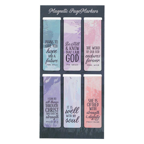Christian Art Gifts - Set of 6 Scenic Bookmarks