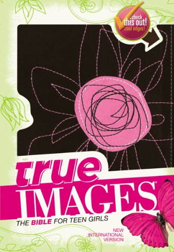 NIV - True Images: The Bible for Teen Girls - Leathersoft - Brown/Pink