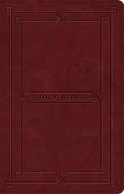 ESV - Premium Gift Bible - TruTone, Cordovan, Vintage Frame