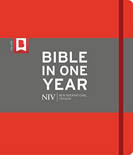 NIV - Journalling Bible In One Year - Red