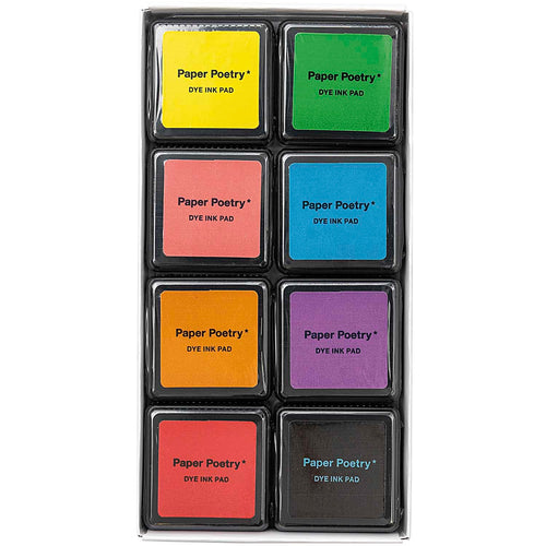 Paper Poetry Stamp Set - Dye Ink Pad Essential Set