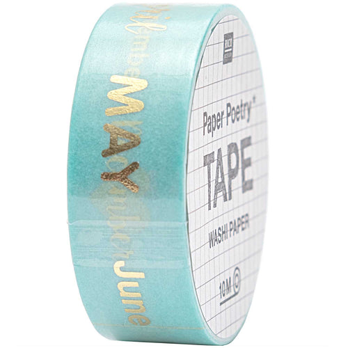 Paper Poetry Bullet Journal Washi tape - Days, Months, Dates
