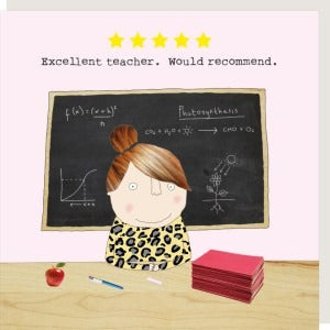 Rosie Made a Thing Card - Five Star Teacher Girl