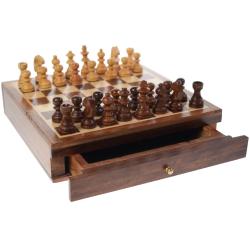 Shared Earth Game - Chess Set with Pullout drawer