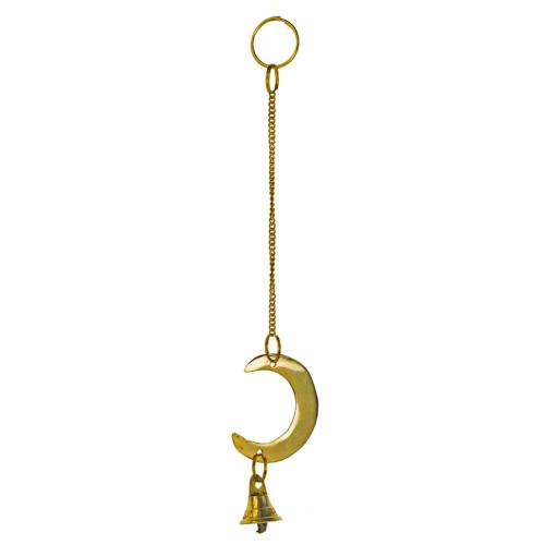 Shared Earth Hanging Moon Chime