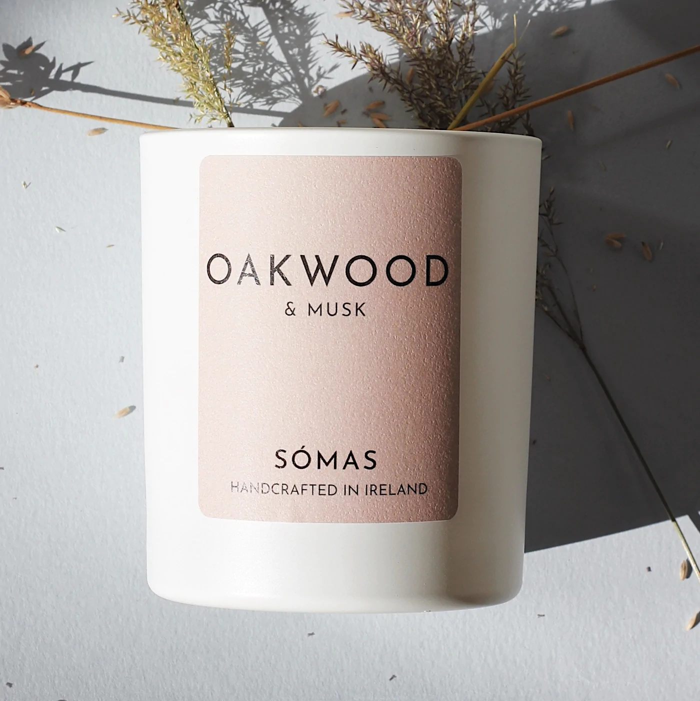 Somas Studio Candle - Oakwood & Musk