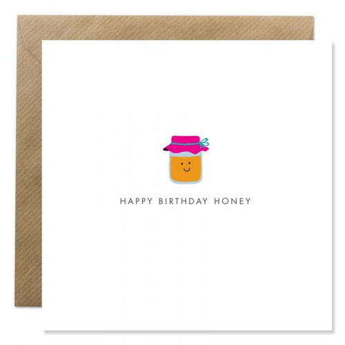 Bold Bunny - Happy Birthday Honey