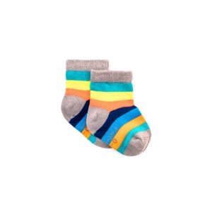 Polly & Andy Bamboo Childrens Socks - Rainbow