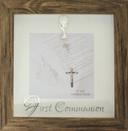 CBC Communion Photo Frame - Wood Finish