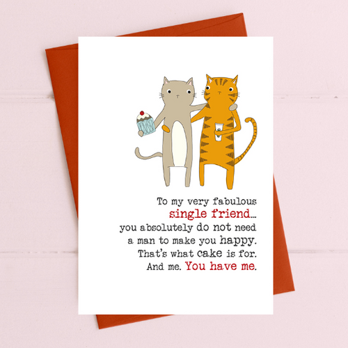 Dandelion Card - Single Friend