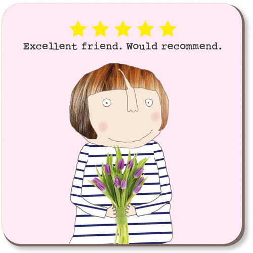 Rosie Made a Thing Coaster - Five Star Friend