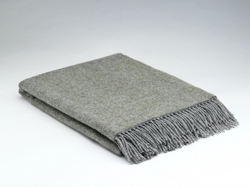 McNutt of Donegal Throw in Pure Wool - Home Cosy Meadow