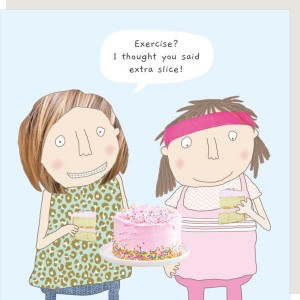 Rosie Made a Thing Card - Extra Slice