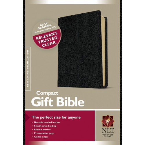 NLT - Compact Gift Bible - Black