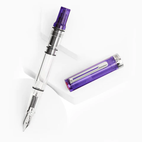 TWSBI - Eco Transparent Purple Fountain Pen