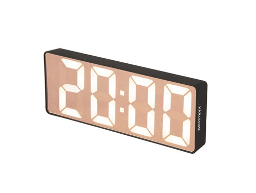 Karlsson Alarm Clock - Mirror LED Flat