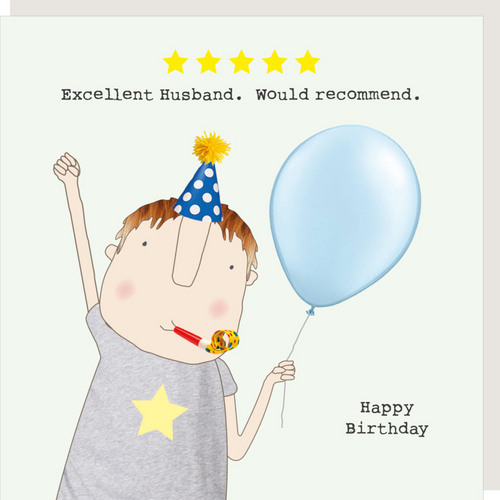 Rosie Made a Thing Card - Five Star Husband