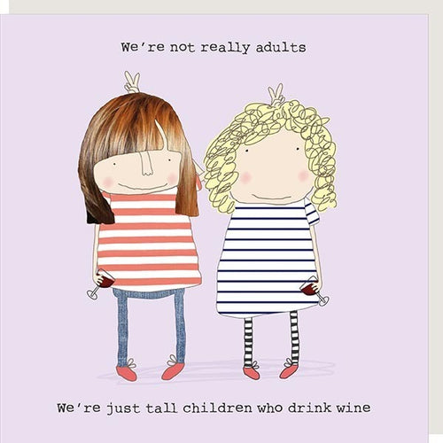 Rosie Made a Thing Card - Tall Children