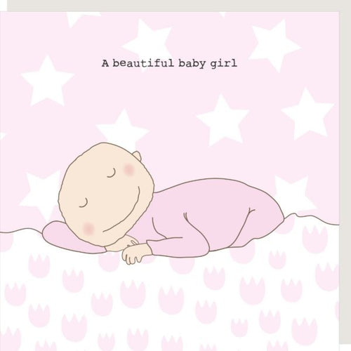 Rosie Made a Thing Card - Baby Girl