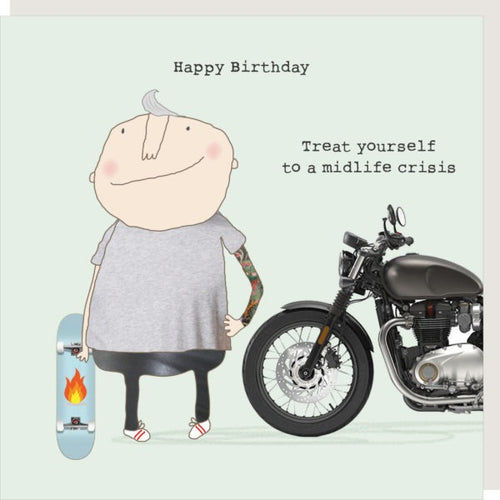 Rosie Made a Thing Card - Midlife Crisis