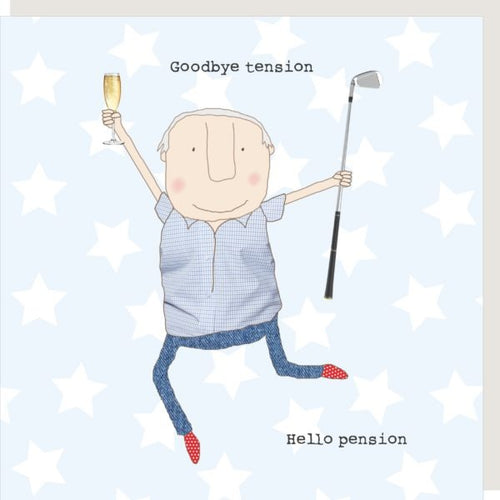 Rosie Made a Thing Card - Retirement Pension