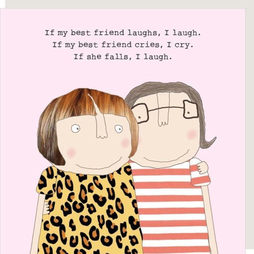 Rosie Made a Thing Card - Bestie Falls