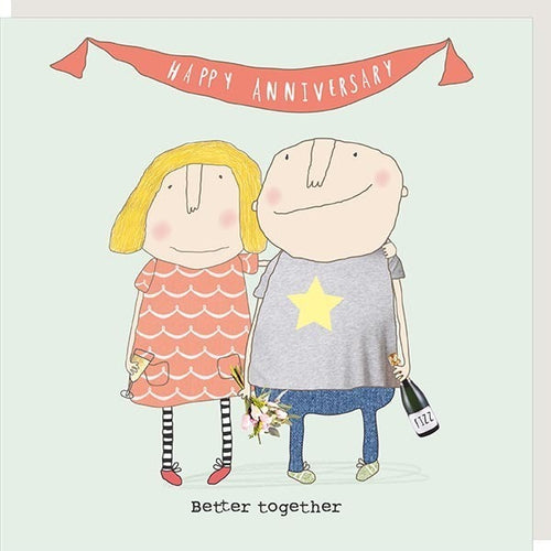 Rosie Made a Thing Card - Better Together Anniversary
