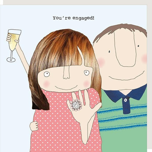 Rosie Made a Thing Card - Engaged