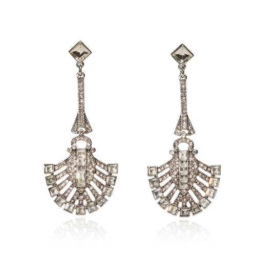 Lovett Earrings - Gatsby Long Drop