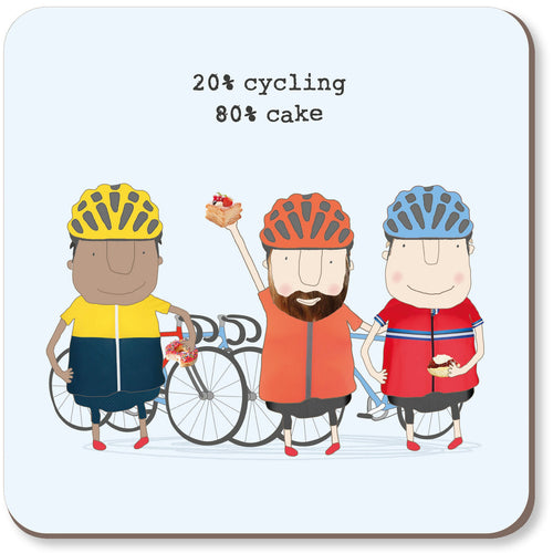Rosie Made a Thing Coaster - Cycling
