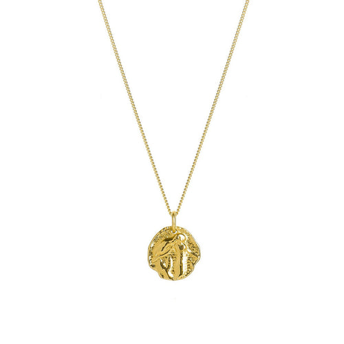 Juvi - Relic - Merrow Coin Necklace - Gold