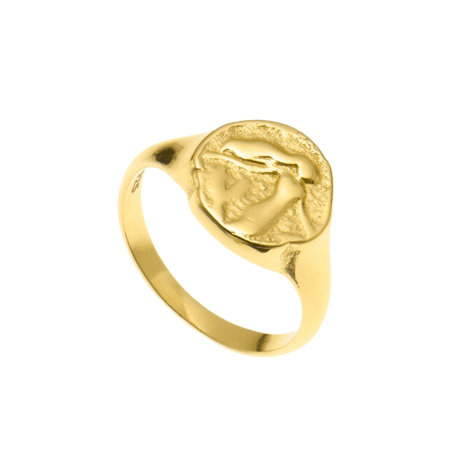 Juvi - Relic - Merrow Signet Ring - Gold