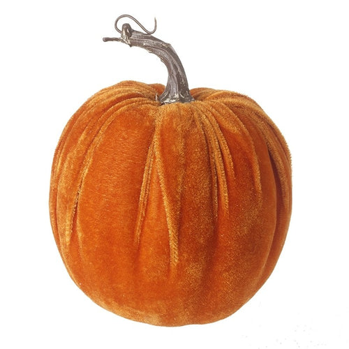 Heaven Sends Halloween - Velvet Pumpkin Small Orange