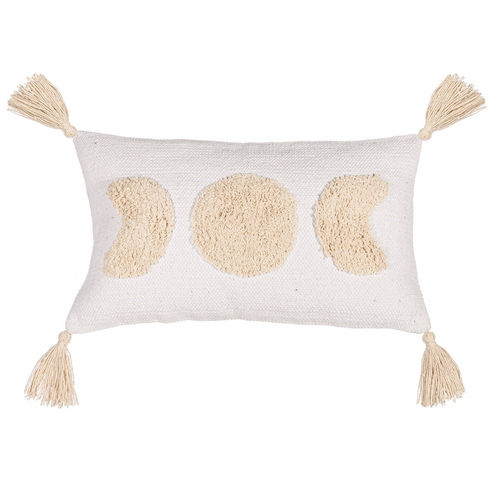 Sass & Belle Cushion - Phases of the Moon Tufted Cushion