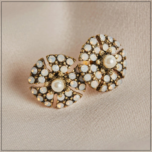 Lovett Earrings - Miriam Haskell