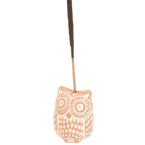 Shared Earth Incense Holder - Ceramic Owl