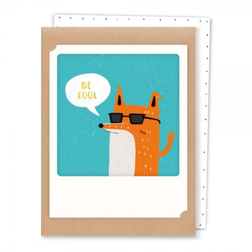 Pickmotion Mini-Card - Be Cool Fox