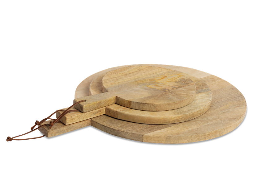 Nkuku Chopping Board - Pizza Mango Wood